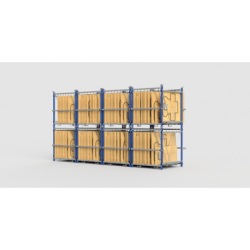 CUBE Rack rayonnage modulaire polyvalent - Stockage vertical pour panneaux 2 - Eneltec on Manutention.pro by Eneltec